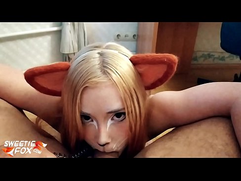 ❤️ Kitsune ingoia cazzo è cum in bocca ☑  Sessu à noi